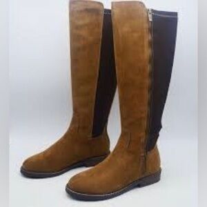 DONALD PLINER/.Islacs Suede Knee High Boots -New Sz 8.5 -NWOB